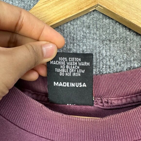 1992 3D EMBLEM AMERICAN BIKER Bald Eagle Threadbare Distressed Vintage large - Picture 5 of 9